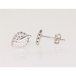 Hõbedast naelkõrvarõngad 2203127(PRh-Gr)