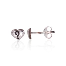 Hõbedast naelkõrvarõngad 2203424(POx-Bk)