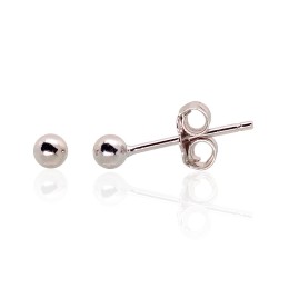 Hõbedast naelkõrvarõngad 2203471(PRh-Gr)