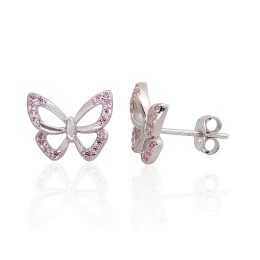 Hõbedast naelkõrvarõngad 2203479(PRh-Gr)_CZ-PI