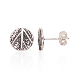 Hõbedast naelkõrvarõngad 2203665(POx-Bk)