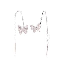 Hõbedast kõrvarõngad 2203747(PRh-Gr)_CZ