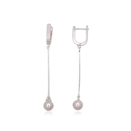 'Inglise' sulguriga hõbekõrverõngad 2203750(PRh-Gr)