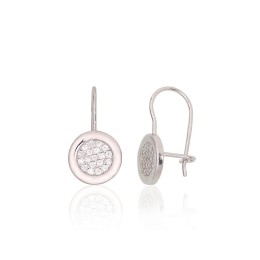 Haakidega hõbekõrvarõngad 2204132(PRh-Gr)_CZ