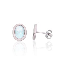 Hõbedast naelkõrvarõngad 2204145(PRh-Gr)_OP-W