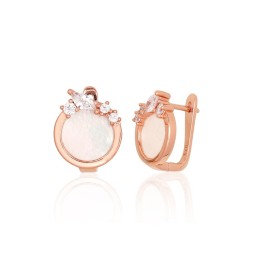 'Inglise' sulguriga hõbekõrverõngad 2204184(PAu-R)_CZ+PL