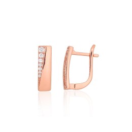 'Inglise' sulguriga hõbekõrverõngad 2204196(PAu-R)_CZ