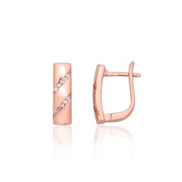 'Inglise' sulguriga hõbekõrverõngad 2204199(PAu-R)_CZ