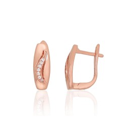 'Inglise' sulguriga hõbekõrverõngad 2204222(PAu-R)_CZ