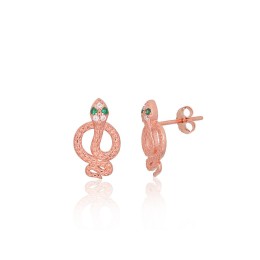 Hõbedast naelkõrvarõngad 2204268(PAu-R)_CZ+CZ-G