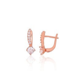 'Inglise' sulguriga hõbekõrverõngad 2204272(PAu-R)_CZ