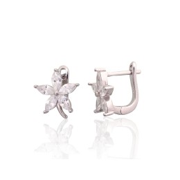 'Inglise' sulguriga hõbekõrverõngad 2204286(PRh-Gr)_CZ