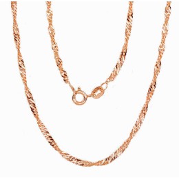 Hõbekett Singapore 2,5 mm , kantide teemanttöötlus 2400071(PAu-R)