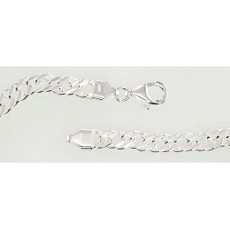 Hõbekett Rombo 5.5 mm , kantide teemanttöötlus 2400090