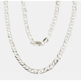 Hõbekett Rombo 4 mm , kantide teemanttöötlus 2400098